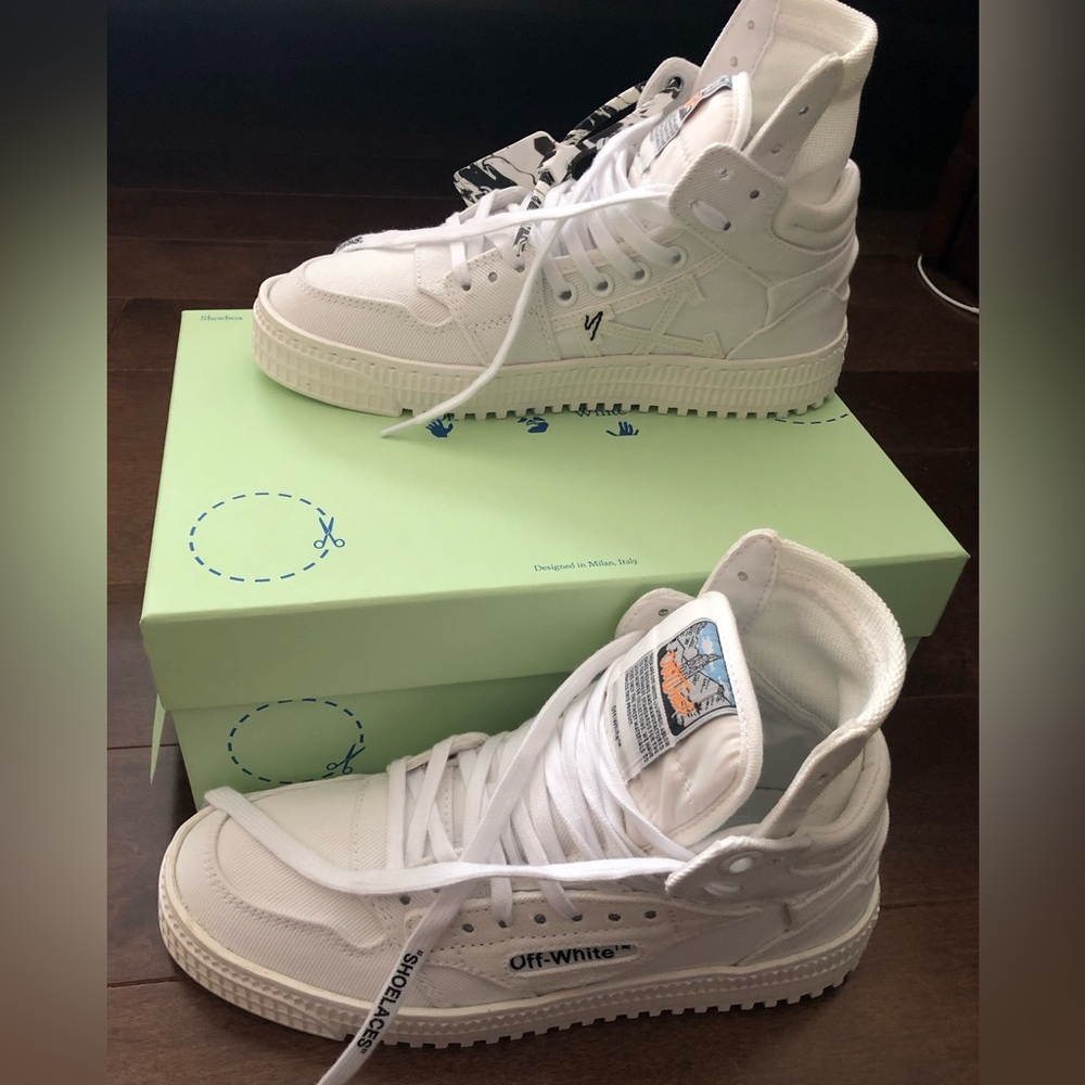 Off-white Hi-top 3.0 Canvas sneaker
